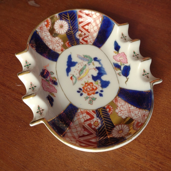 🌹2 for $25 VINTAGE KUTANI KOSEN PORCELAIN DEMITASSE ASTRAY/TRINKET JAPAN - Picture 2 of 10